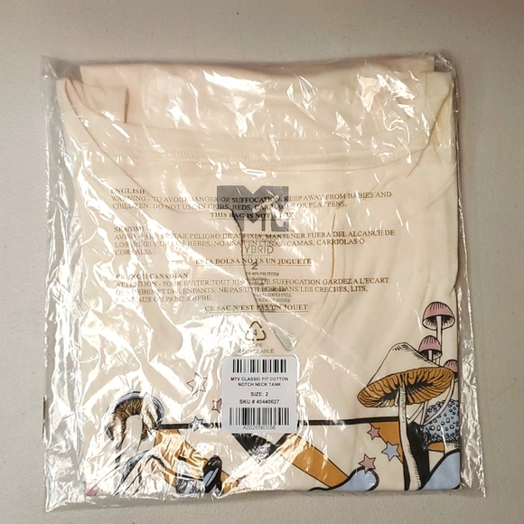 ❤️NWT VINTAGE TORRID TEE ☆ MTV 1980s GRAPHIC FLORAL NATURE PRINT ☆ PLUS SIZE - Picture 4 of 14